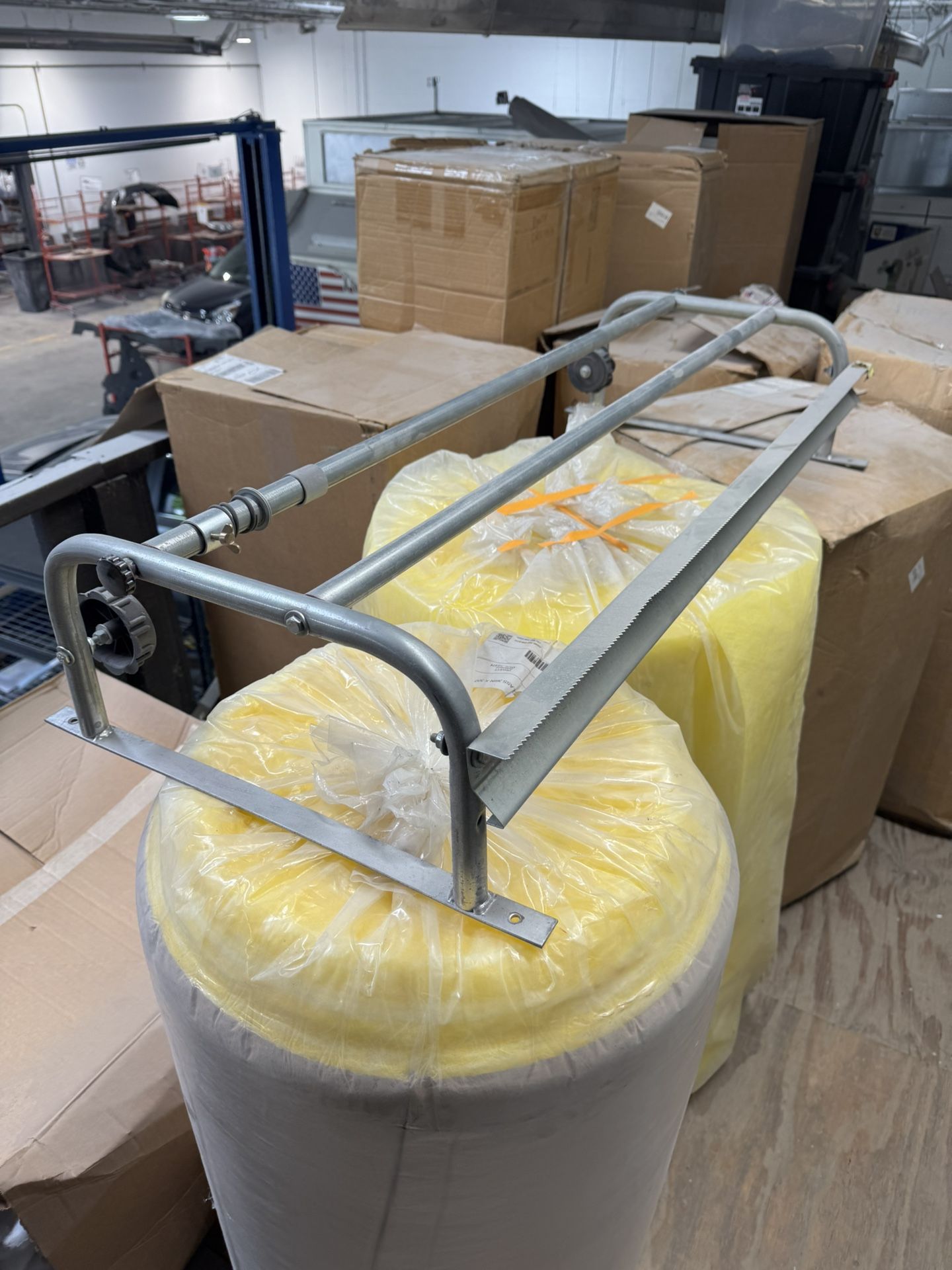Wall mount 36” masking station