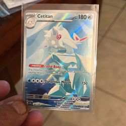 Pokémon Crtitan Card