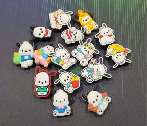 15 pcs Crocs Charms Sanrio Friends Pochacco T77