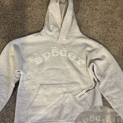 White Vvs Sp5der Hoodie