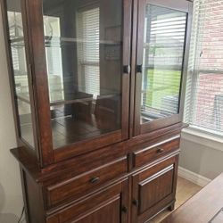 Formal Dining Room Table With Cabinet 