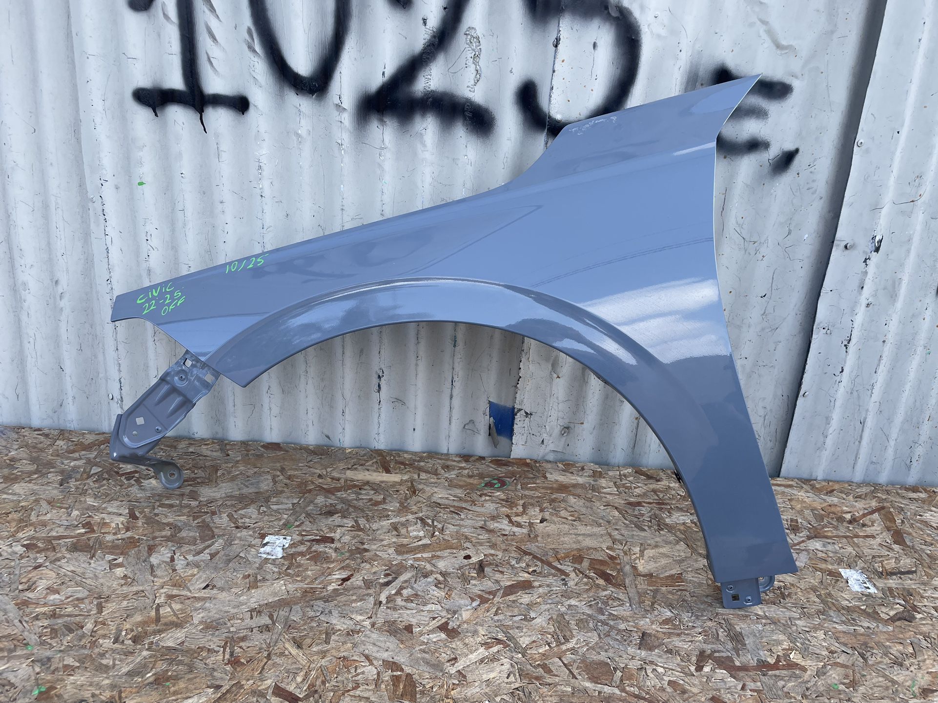2022 2023 2024 2025 HONDA CIVIC LEFT DRIVER SIDE FENDER OEM