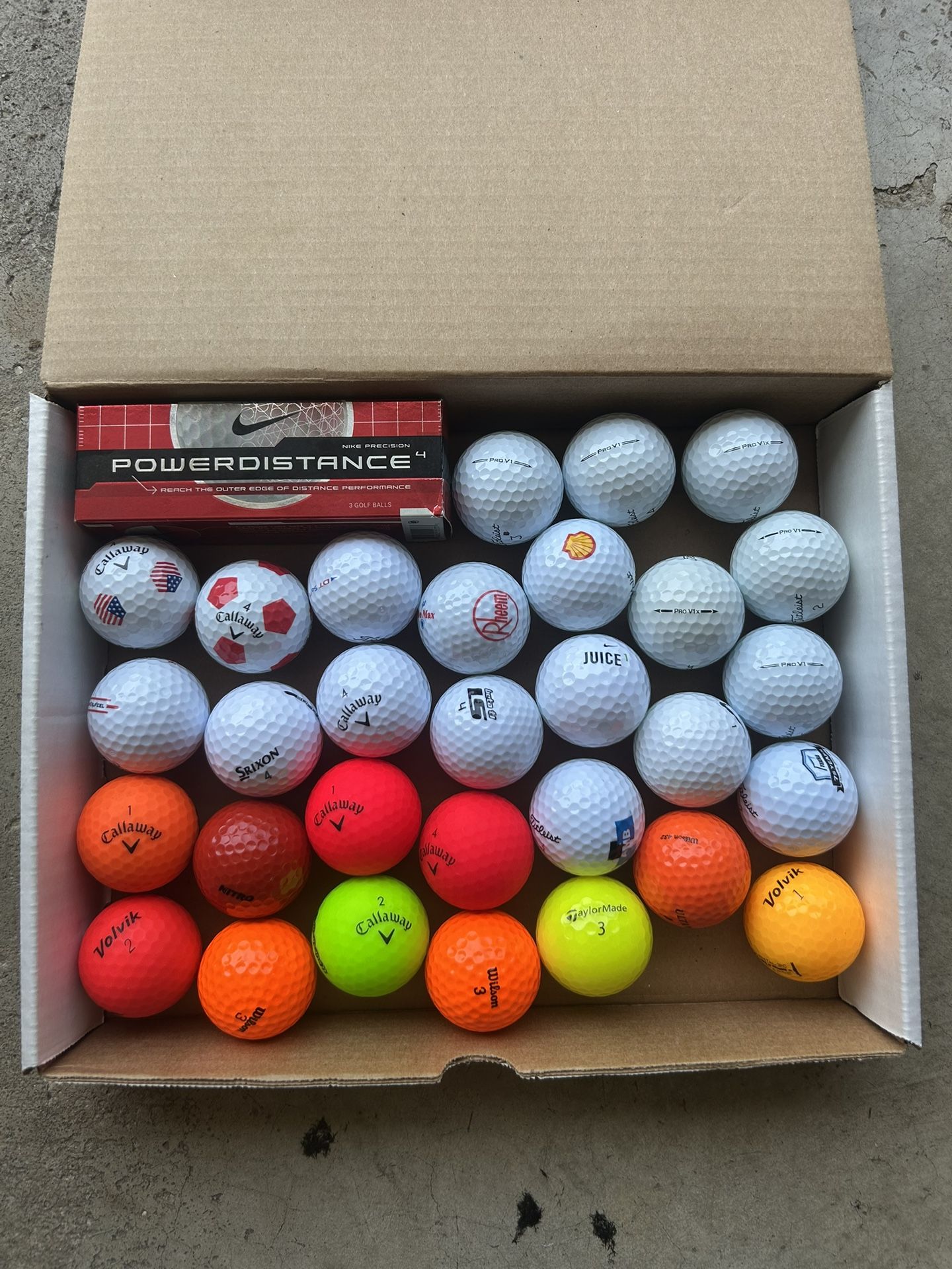 golf balls 