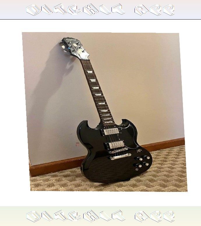 Electric Guitar Rock Out with Elite Sound Performance food enough