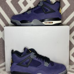 Air Jordan 4 Retro “Lakers” – Men’s Size 12 – FV5029 500