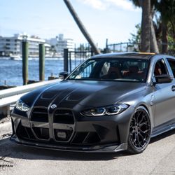 Stance SF10 Matte Black Concave 20” Wheels For BMW M3 