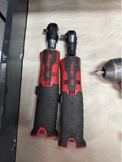 Snap On quarter inch and 3/8 ratchets