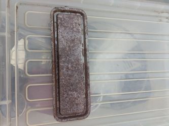 Vw bug radio block off plate