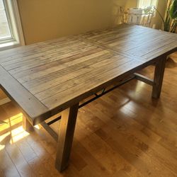 Sonoma Dining Table in Natural Wood