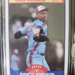 Super Nice Randy Johnson Rookie Card MINT 
