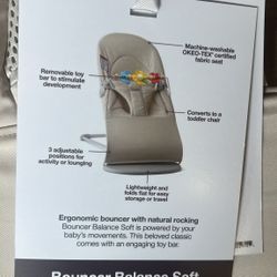 Bouncer Balance Soft Bundle with Toy Bar