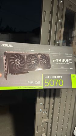 ASUS SFF-Ready Prime NVIDIA GeForce RTX 5070 Graphics Card (PCIe 5.0, 12GB GDDR7, HDMI/DP 2.1, 2.5-Slot, Axial-tech Fans, Dual BIOS),