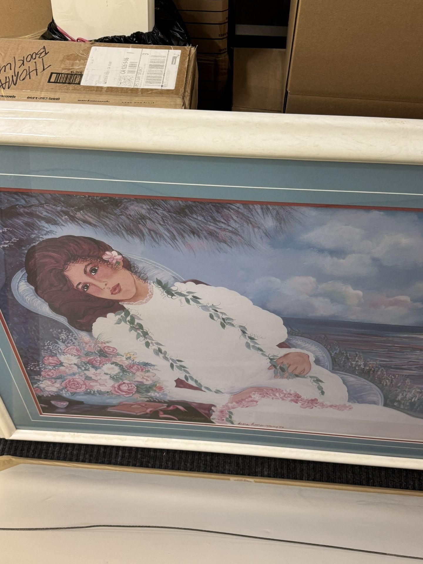 Diana Hansen Young Hawaiian Original signed Art Prints For Sale