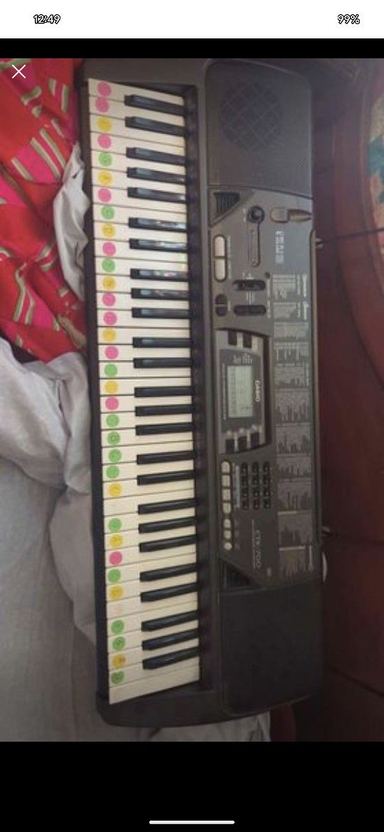 Casio Keyboard With Stand