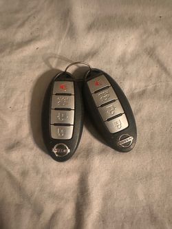 Nissan Smart Key Fob Lot of 2