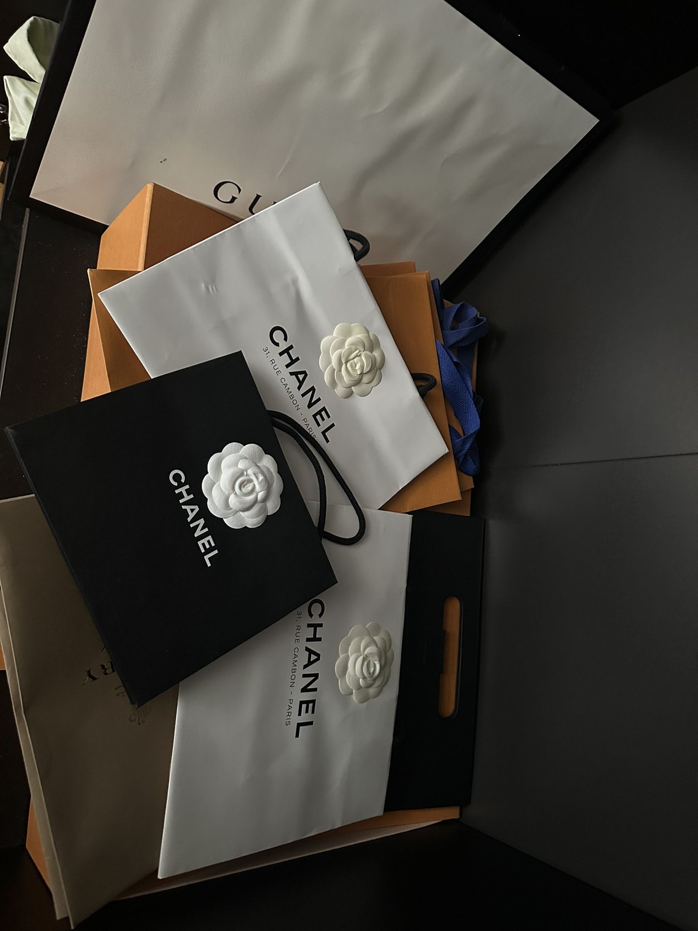 Shopping Bags From Designer Store