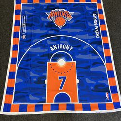  NBA NewYork Knicks Basketball Throw Blanket 4x6 