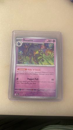 Banette Holo Pokémon Card 034/084