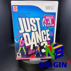 Just Dance 3 Nintendo Wii 2011 Complete Disc Case Manual Multiplayer