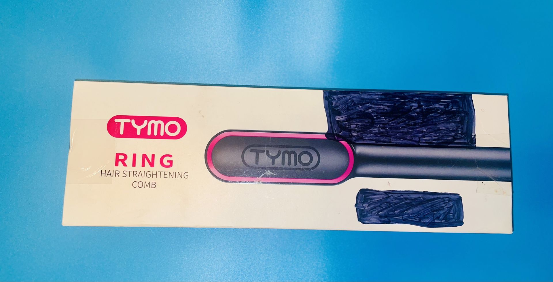 TYMO Ring Hair Straightening Comb NEW