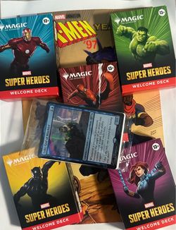Complete Magic the Gathering Super hero