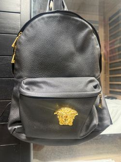 Genuine Leather Versace Back Pack