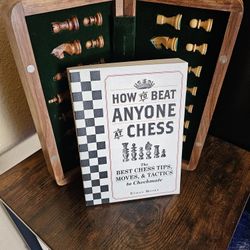 Chess Book And Travel Chess Board