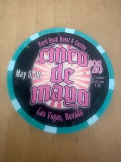 Hard rock rare casino chip