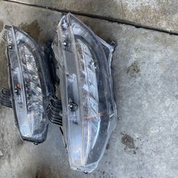 2016 2018 honda civic touring driver left headlight full led type r 