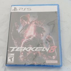 PS5 Tekken 8 Video Game Brand New Still Sealed In Packaging Never Been Played Never Opened