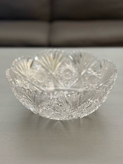 Brilliant Cut Crystal Bowl