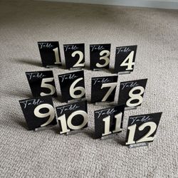 Custom Table Numbers