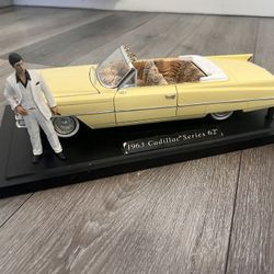 Diecast 1/18 scale JADA Scarface 1963 Cadillac Series 62 with Tony Montana Figure good condition just missing both mirrors 