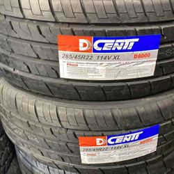 285/45/22 Brand New Set Of Tires 