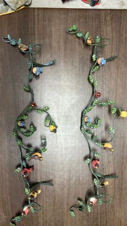 Bird hanging wall decor