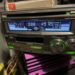 Pioneer  FH-P4200MP Cassette CD/MP3/WMA/WAV Double Din Receiver