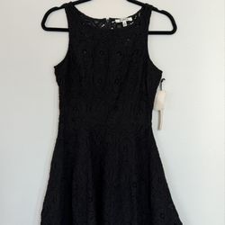 NWT Women’s Black Lace fit and flare dress, BB Dakota Renley (size 4) - $35