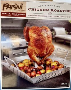Parini Chicken Roaster Stainless Steel 