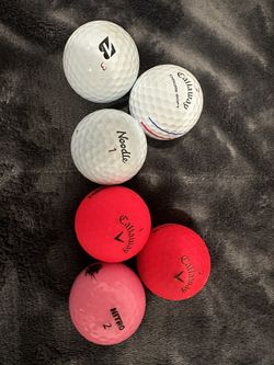 6 Golf Balls