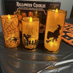 LED Halloween Candles   