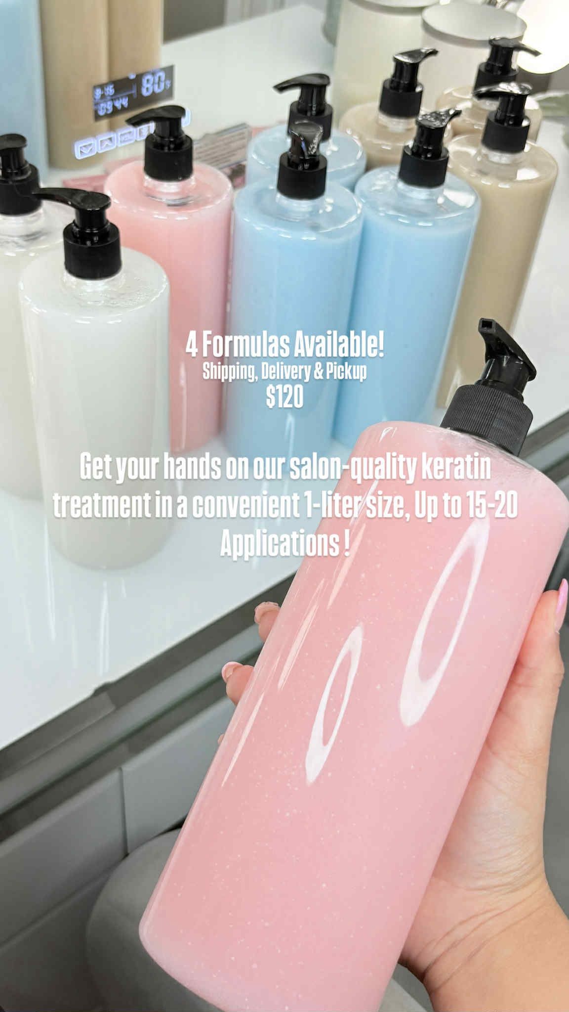 keratin treatment $100