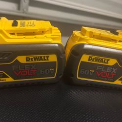 Dewalt Flex Volt Batteries