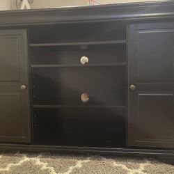 Black TV Stand 