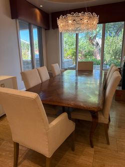 Italian wooden table