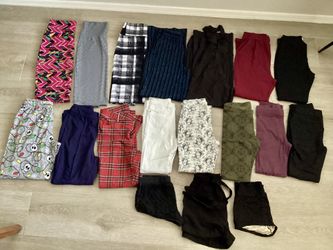 Women’s Clothing Lot XS S 2 Clothes Dress Pants Skirts Shorts Leggings Career Work 