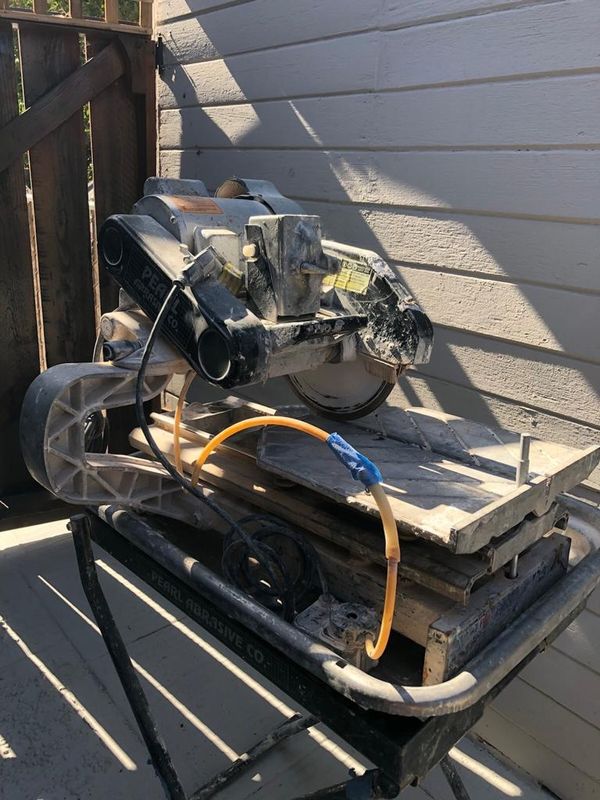Pearl Abrasive Co Table Tile Saw For In Oakland Ca Offerup Pearl Abrasive Co Table Tile Saw