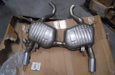 2010 BMW E90 335i mufflers. OEM. $400