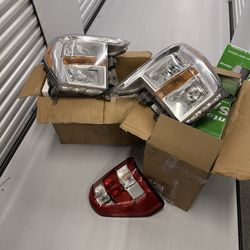 OEM 2021 F150 Head Lights and single Tail Light take offs.
