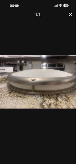 Round Flush Mount Ceiling Light Fixture