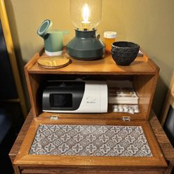 Aesthetic Wooden CPAP Box/Cover - Nightstand Storage Box